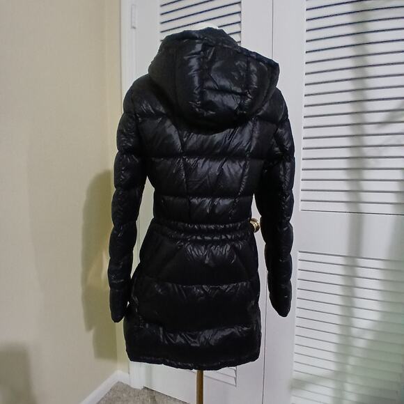 Calvin Klein Packable Lightweight Premium Down Medium Black Quilted Puffer Coat - Picture 10 of 16